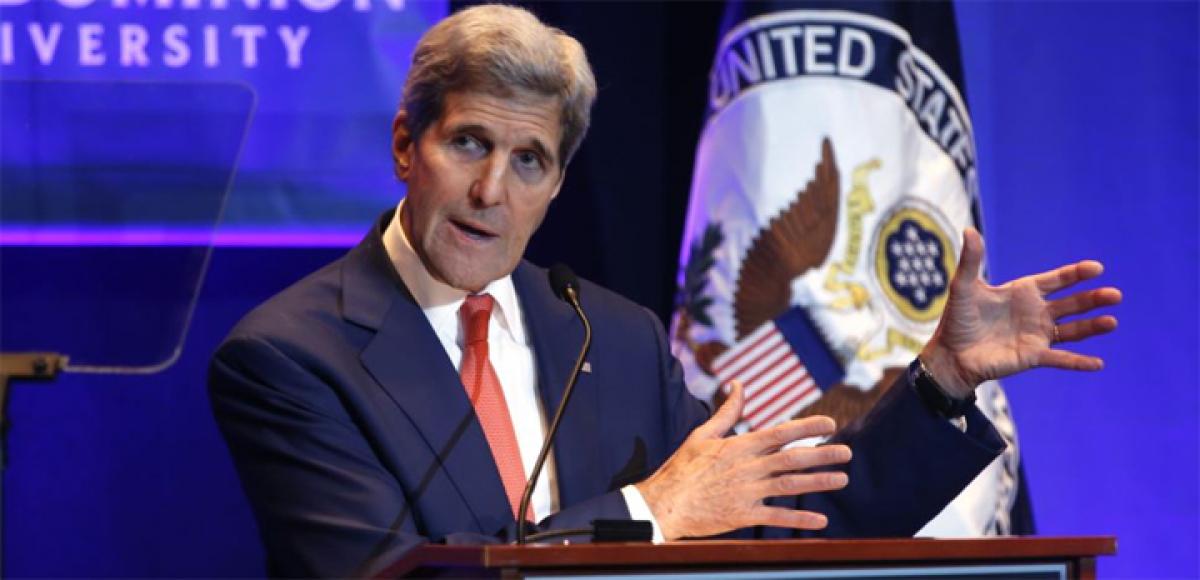 US to integrate climate considerations into foreign policy: Kerry